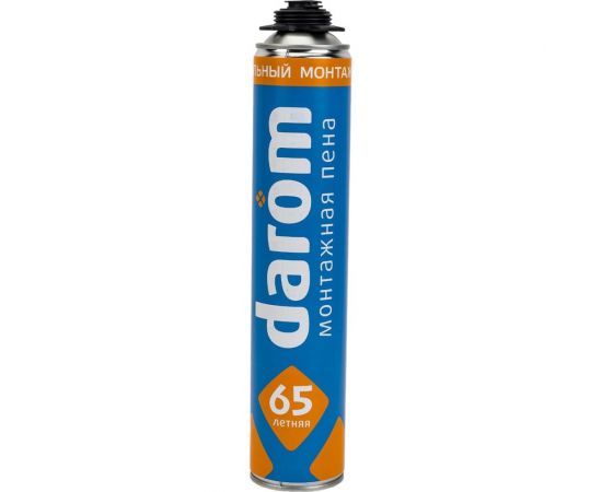 Монтажная профессиональная пена DAROM 65 /лето, 850 мл 658501200 