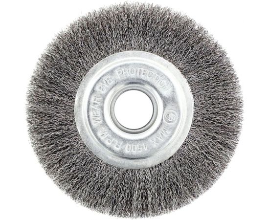 Щетка металлическая 125х22 мм, плоская, нержавеющая сталь 0.3 мм On 20-17-125 – изображение 4