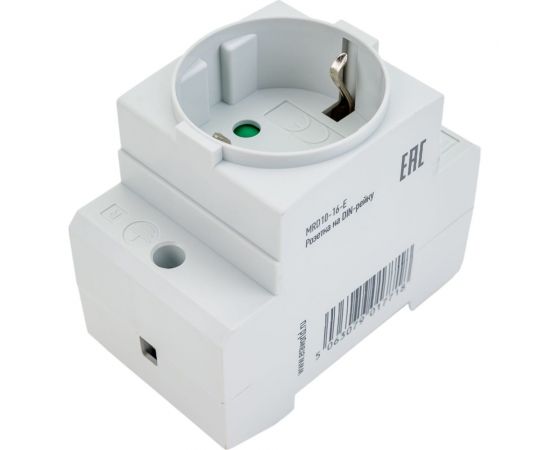 Розетка на DIN-рейку ЭРА PRO MRD1016E 16А, с заземлением Б0057482 – изображение 4