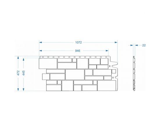 Панель Docke Burg платиновый PFBU-1001 – изображение 2