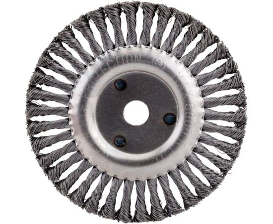 Щетка металлическая крученая (200х22.2 мм) OXCRAFT PO000105791 – изображение 4