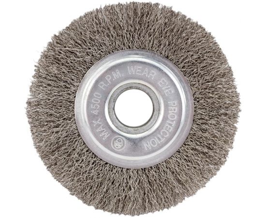 Щетка металлическая 125х22 мм, плоская, нержавеющая сталь 0.3 мм On 20-17-125 – изображение 3