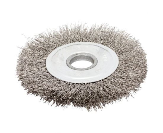 Щетка металлическая 125х22 мм, плоская, нержавеющая сталь 0.3 мм On 20-17-125 – изображение 2