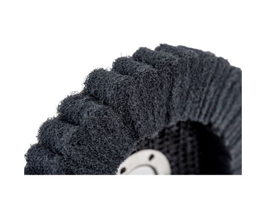 Круг зачистной абразивный (125x22.2 мм; серый; max об/мин 12000; жесткий) ROCKFORCE RF-FR522F – изображение 3