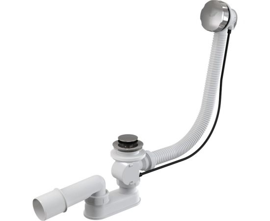 Слив-перелив для ванны AM.PM с гофрой, длина 600 мм, полуавтомат W90A-000-OFI 