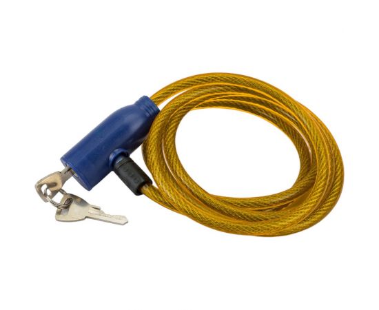 Тросовый замок Marlok вс-т d=6 мм, l=1500 мм, ключ 037422 