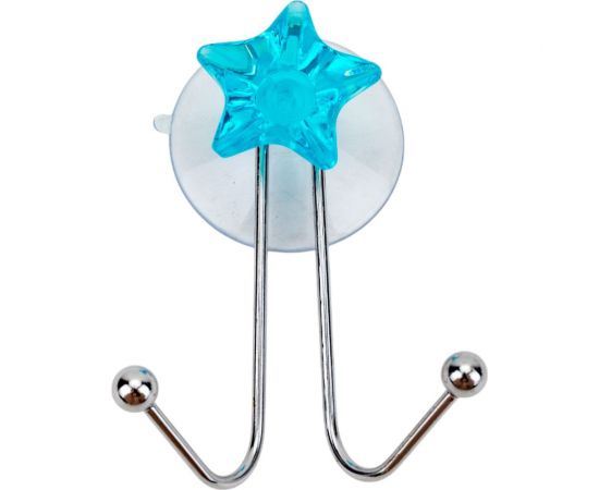 Двойной крючок Рыжий кот W2790 Звезда на присоске 004719 