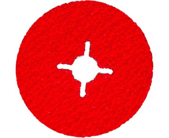 Фибровый шлифовальный круг CR5229 125x22 мм, керамика, Р36, 10 шт Interflex 3024362501-10 