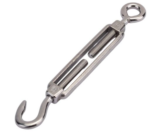 Нержавеющий талреп KREPFIELD М5, ART 9072, А4, крюк - кольцо 9072СА4ТАЛРЕП5ММ-1 