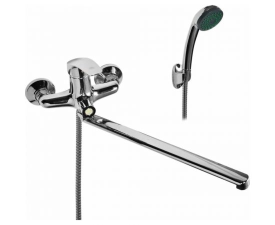 Смеситель для ванной WISENT с изливом 40 см и душем 22212 