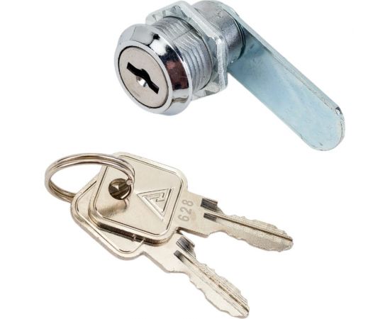 Мебельный замок ООО Комус стандарт, врезной, ЗМ20 (400kc) пластик, 2 стальных ключа (14687) 1739097 – изображение 4