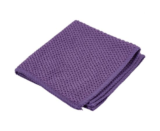 Салфетка из микрофибры Рыжий кот M-15 от грязи и жира, цвет сиреневый, размер 25x25см 104773 – изображение 3
