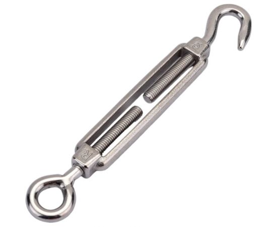 Нержавеющий талреп KREPFIELD М5, ART 9072, А4, крюк - кольцо 9072СА4ТАЛРЕП5ММ-1 – изображение 5