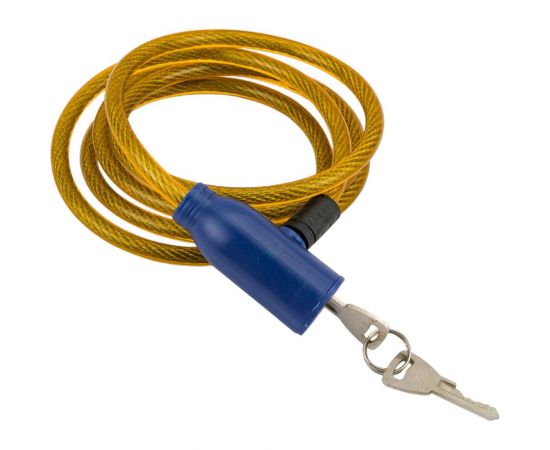 Тросовый замок Marlok вс-т d=6 мм, l=1500 мм, ключ 037422 – изображение 6