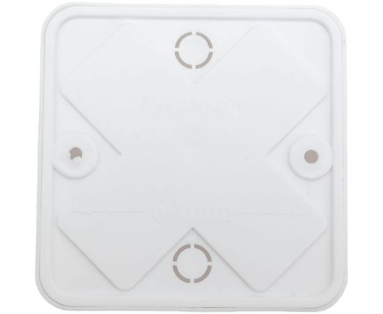 Распаечная коробка Navigator 93 411 nss-db-75-75-25-4-wh открытого монтажа 93411 – изображение 4