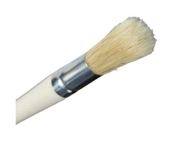 Филеночная кисть Никище КФК-18 мм, металлическая обойма, натуральная щетина 02.01.02 – изображение 3