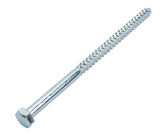 Шуруп с шестигранной головкой крепежная техника 8x150 40 шт. 497124 БК – изображение 3