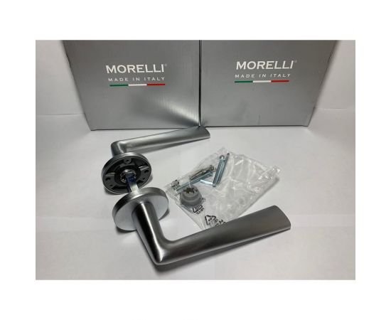 Дверные ручки MORELLI LUXURY THE FORCE CSA матовый хром 9013324 – изображение 3