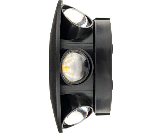 Настенный накладной светильник duwi NUOVO LED 8Вт ABS пластик 3000К IP 54 черный 6 лучей 24792 4 – изображение 8