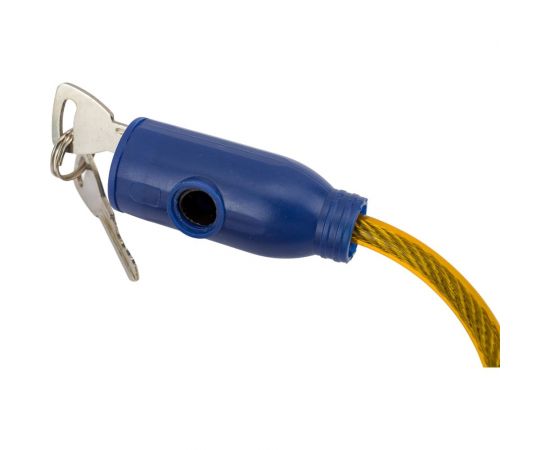 Тросовый замок Marlok вс-т d=6 мм, l=1500 мм, ключ 037422 – изображение 4