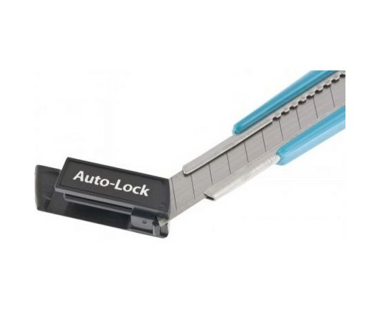 Нож 145 мм корпус ABS-пластик, выдвижное сегментное лезвие 9 мм GROSS 78895 – изображение 2