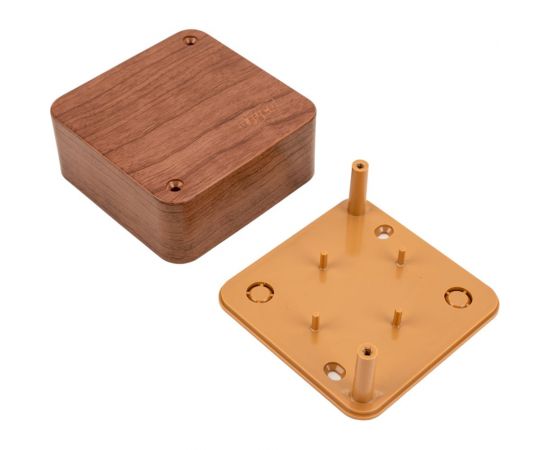 Распределительная коробка для открытой проводки Рувинил Тусо 79x79x32 мм 2 пары клеммников 65004-08М – изображение 4