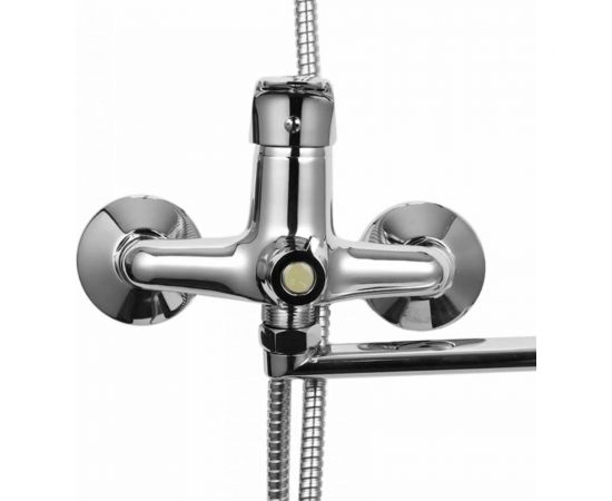 Смеситель для ванной WISENT с изливом 40 см и душем 22212 – изображение 4