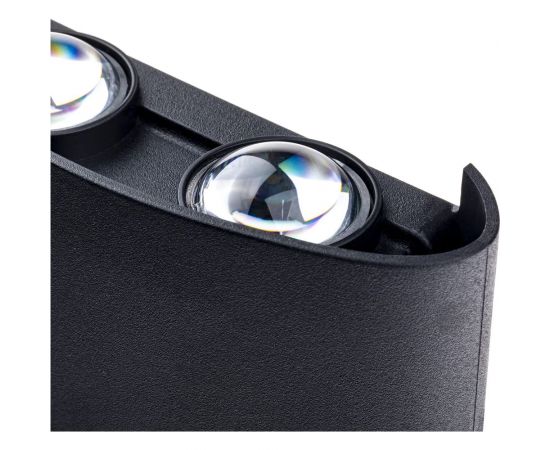 Настенный накладной светильник duwi NUOVO LED 4Вт ABS пластик 4200К IP54 черный 4 луча 24773 3 – изображение 10