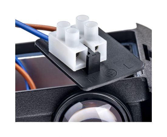 Настенный накладной светильник duwi NUOVO LED 4Вт ABS пластик 4200К IP54 черный 4 луча 24773 3 – изображение 4