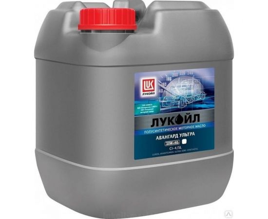Моторное масло Лукойл АВАНГАРД УЛЬТРА полусинтетическое, SAE 10W-40, API CI-4/SL 1553214 