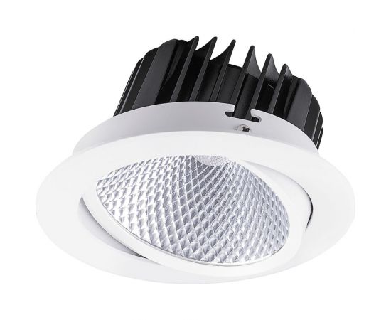 Встраиваемый светильник FERON светодиод 20W, 1800Lm, 4000K, 35 гр, белый, AL252 32622 