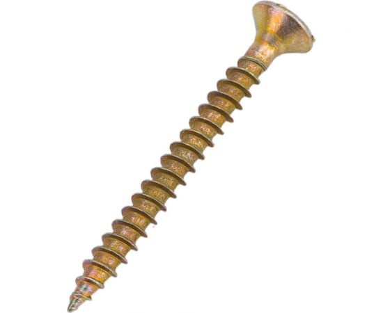 Шурупы ВИРТУОЗ 4х40 потайная головка, желтый цинк 200 шт 280-04642 