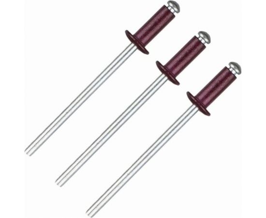 Заклепки Спец 4,0x10 RAL 3005 (красное вино), 50 шт., блистер 3952 