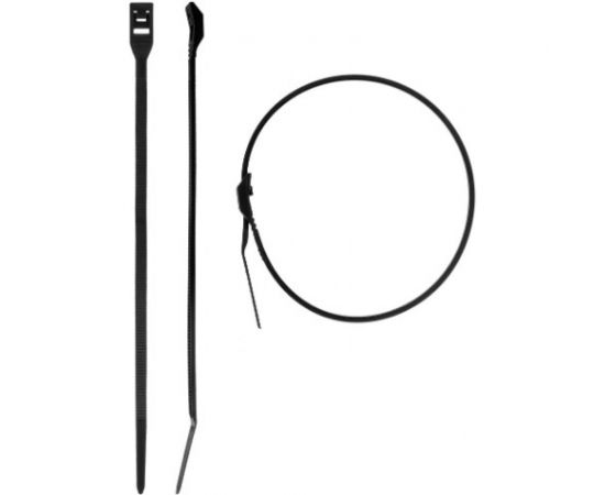 Кабельные стяжки ЗУБР КОБРА черные, нейлоновые 30935-36-150 