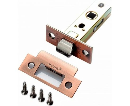 Межкомнатн??я защелка РЕНЦ медь античная INL 5-45 АС 