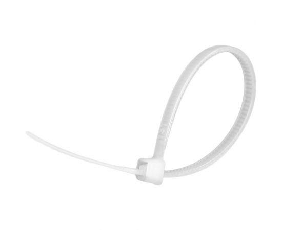 Нейлоновые стяжки vertextools 4х250, белый, 100 уп. СНБ-4-250 