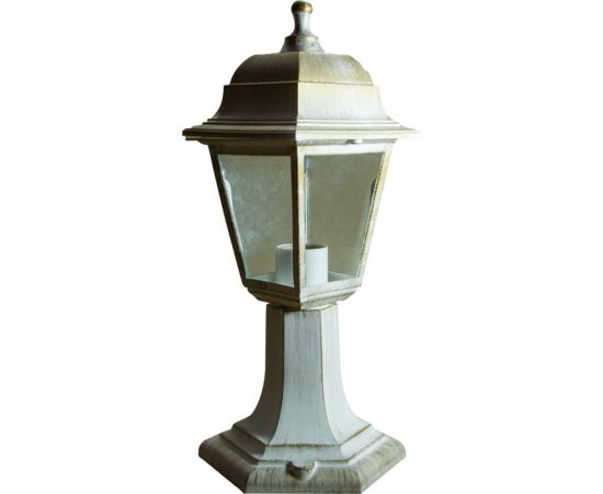 Светильник SVET НТУ 04-60-001 У1 Оскар белый под бронзу прозрачное стекло SV0602-0007 