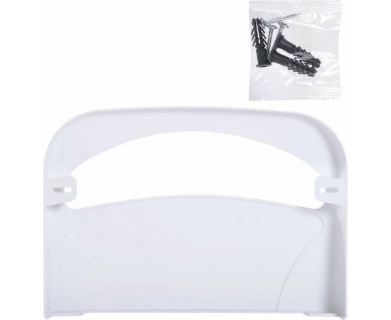 Диспенсер для покрытий на унитаз LAIMA Professional Lsa, система V1, 1/2 сложения, белый, Abs-пластик 607993 – изображение 2