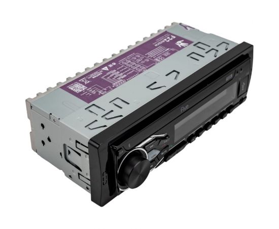 Автомагнитола FIVE 1din, красная, Bluetooth, USB, AUX, SD, FM, 4х50 F22R – изображение 2