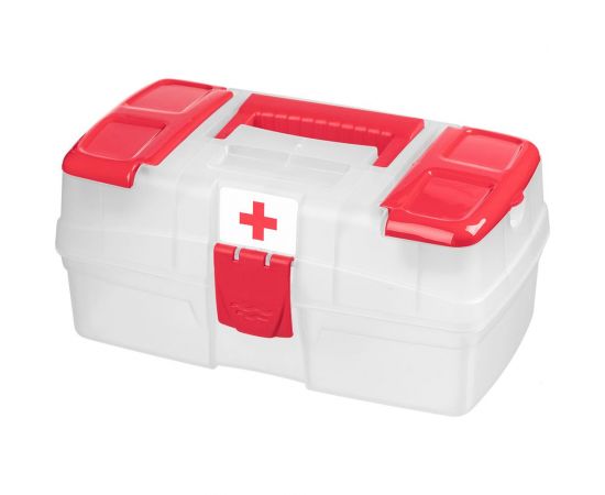 Аптечка Idiland Palm 290x170x130 мм с отсеками, бесцветный 2213037 – изображение 2