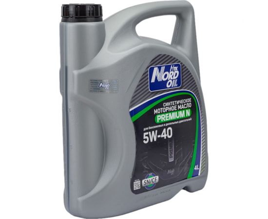 Моторное масло NORD OIL Premium N 5W-40, SN/CF, 4л NRL002 – изображение 4