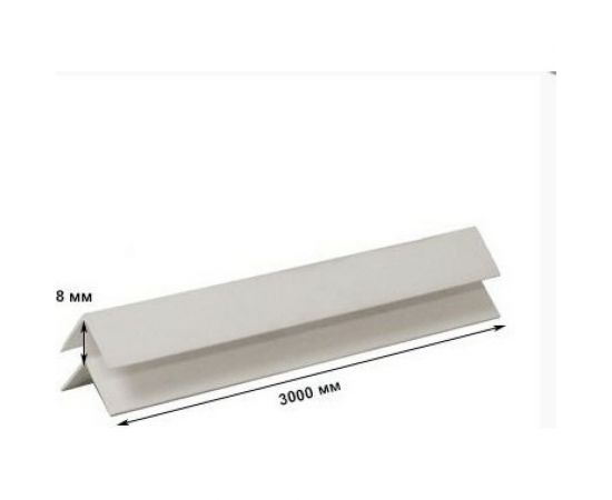 Наружный угол Центурион ПВХ 0,018x0,013x0,018 м, 3 м, 8 мм 69 – изображение 2