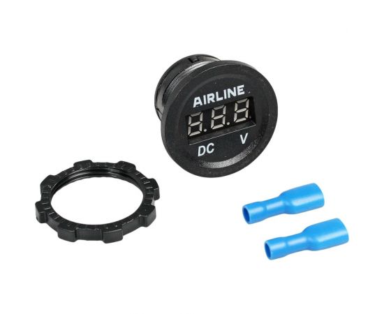 Встраиваемый влагозащищенный вольтметр Airline 12/24 В AEAL004 – изображение 3
