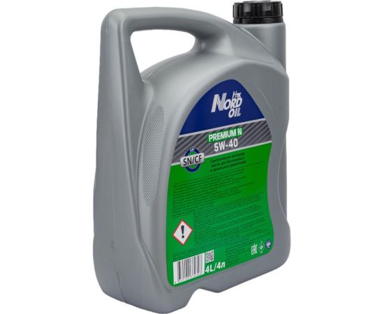 Моторное масло NORD OIL Premium N 5W-40, SN/CF, 4л NRL002 – изображение 3