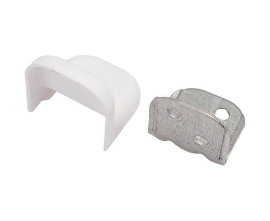 Крепежный уголок с пластиковой крышкой Tech-Krep 20x28 белый 4 шт. пакет 148278 – изображение 7