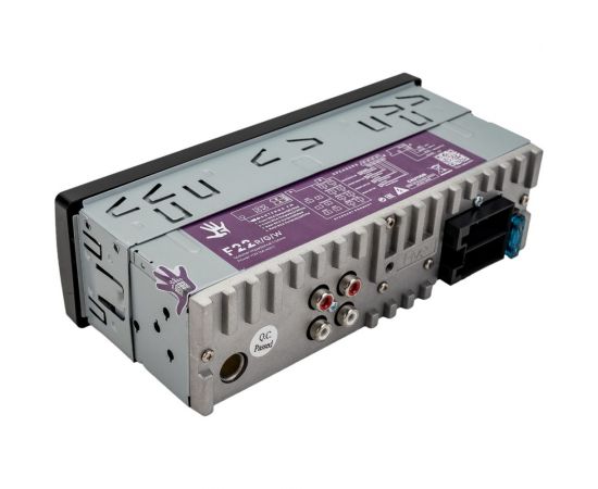 Автомагнитола FIVE 1din, красная, Bluetooth, USB, AUX, SD, FM, 4х50 F22R – изображение 7