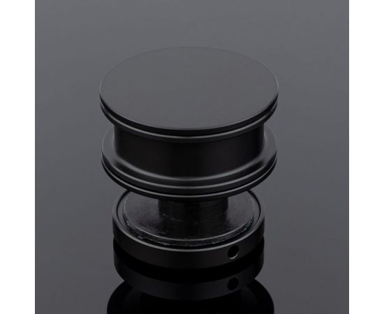 Ролик с креплением к стеклу SERVICE PLUS черный матовый, sus304 R02-401BLK/SUS304 