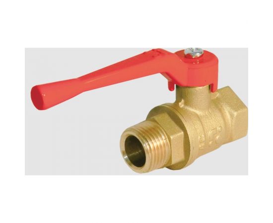 Шаровой кран БАЗ 11Б27п1 Ду25 А31 вр/нр рычаг PN40 БАЗ.А31.0.25.40 