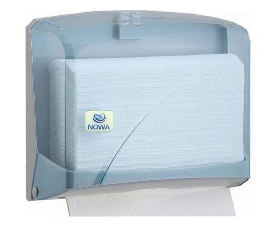 Диспенсер для бумажных полотенец NOWA Z сложения прозрачный на 200 шт. в упак K1T NOWA 