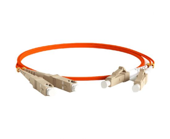 Волоконно-оптический шнур Hyperline FC-D2-62-LC/PR-SC/PR-H-3M-LSZH-OR патч-корд MM 62.5/ 28355 